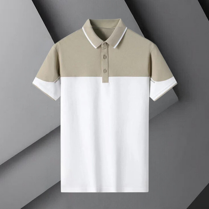 Stylish Men's Polo Shirt for a Refined and Airy Look