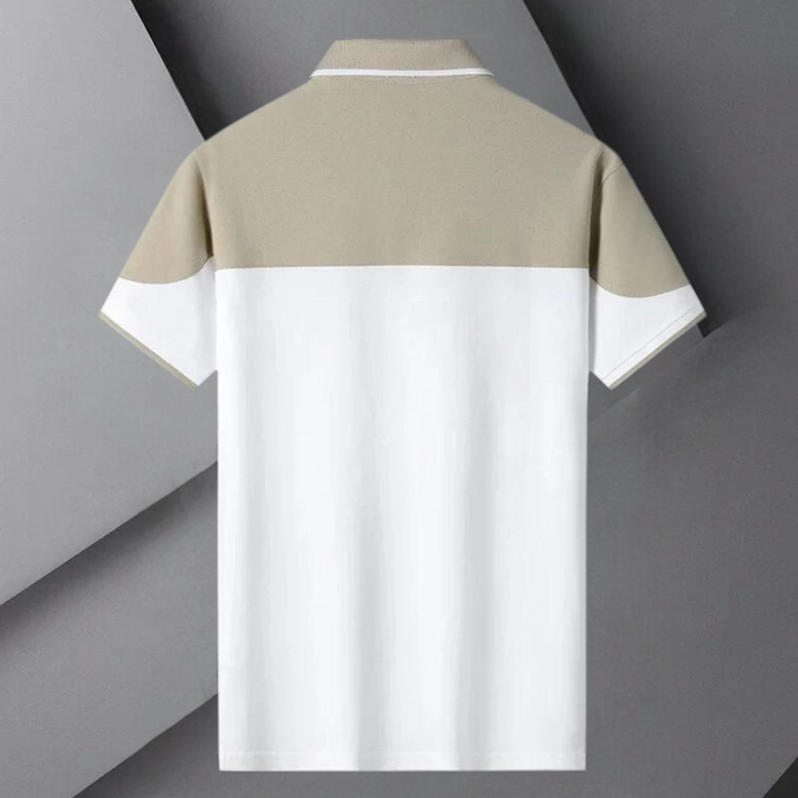 Stylish Men's Polo Shirt for a Refined and Airy Look
