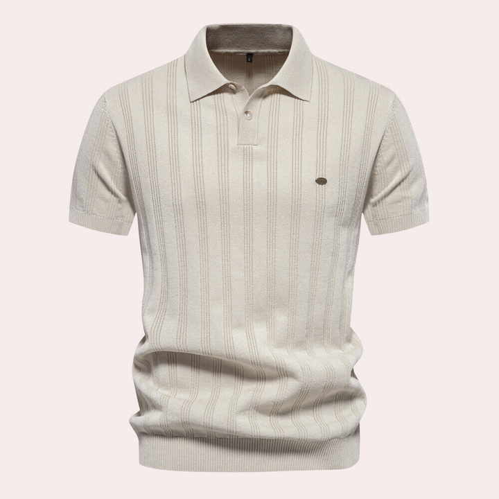 Stylish Knit T-Shirt for the Contemporary Gentleman