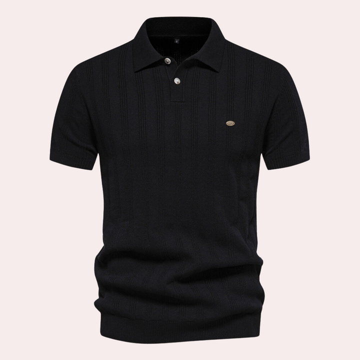 Stylish Knit T-Shirt for the Contemporary Gentleman