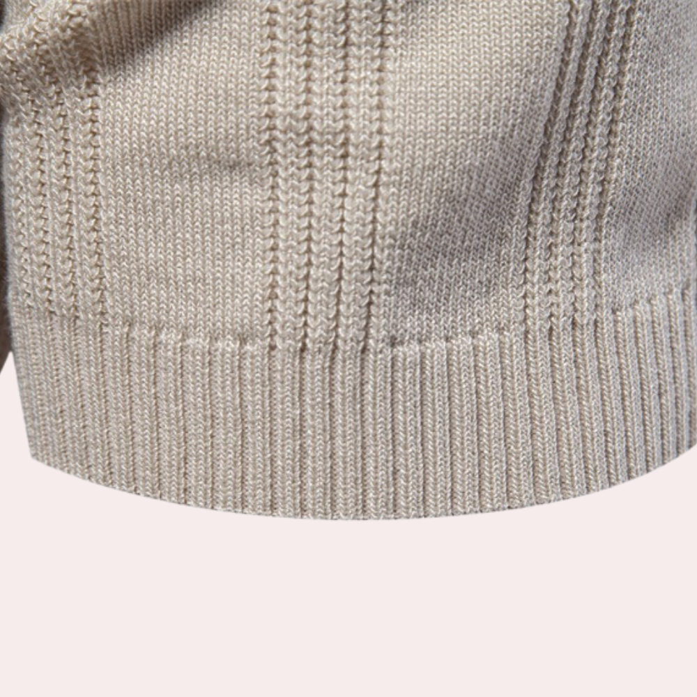 Stylish Knit T-Shirt for the Contemporary Gentleman