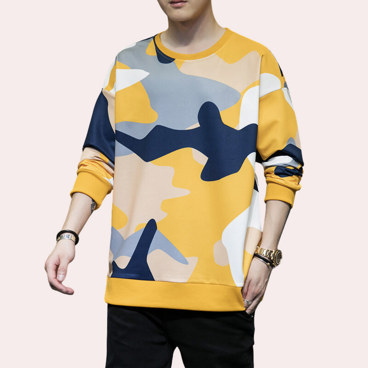 Stylish and Functional Camo Sweatshirt