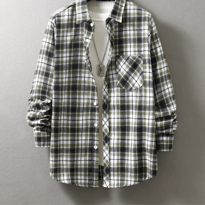 Stylish Long Sleeve Shirt for the Modern Man of Distinction