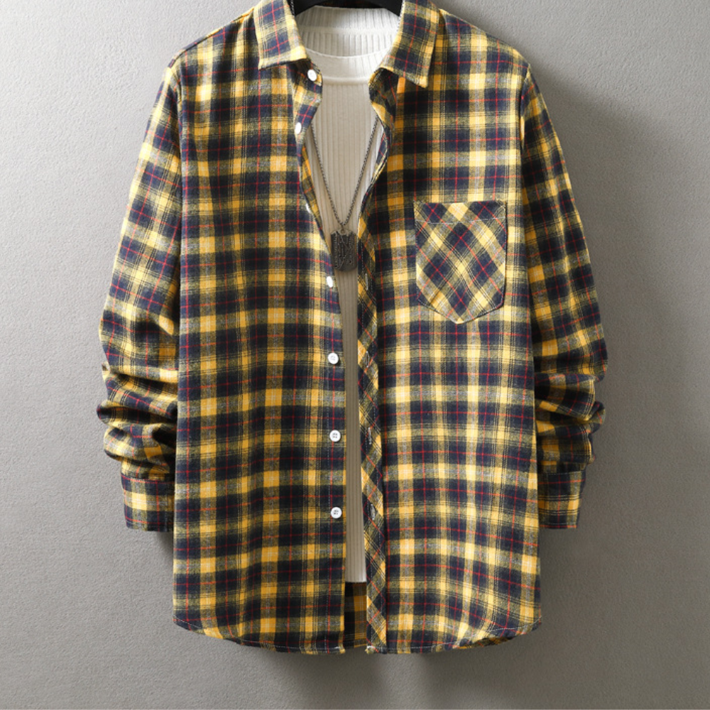 Stylish Long Sleeve Shirt for the Modern Man of Distinction