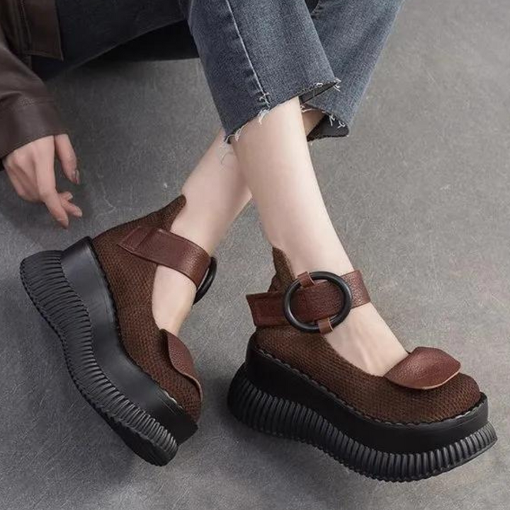 Chic Women's Casual Shoes with Stylish Straps