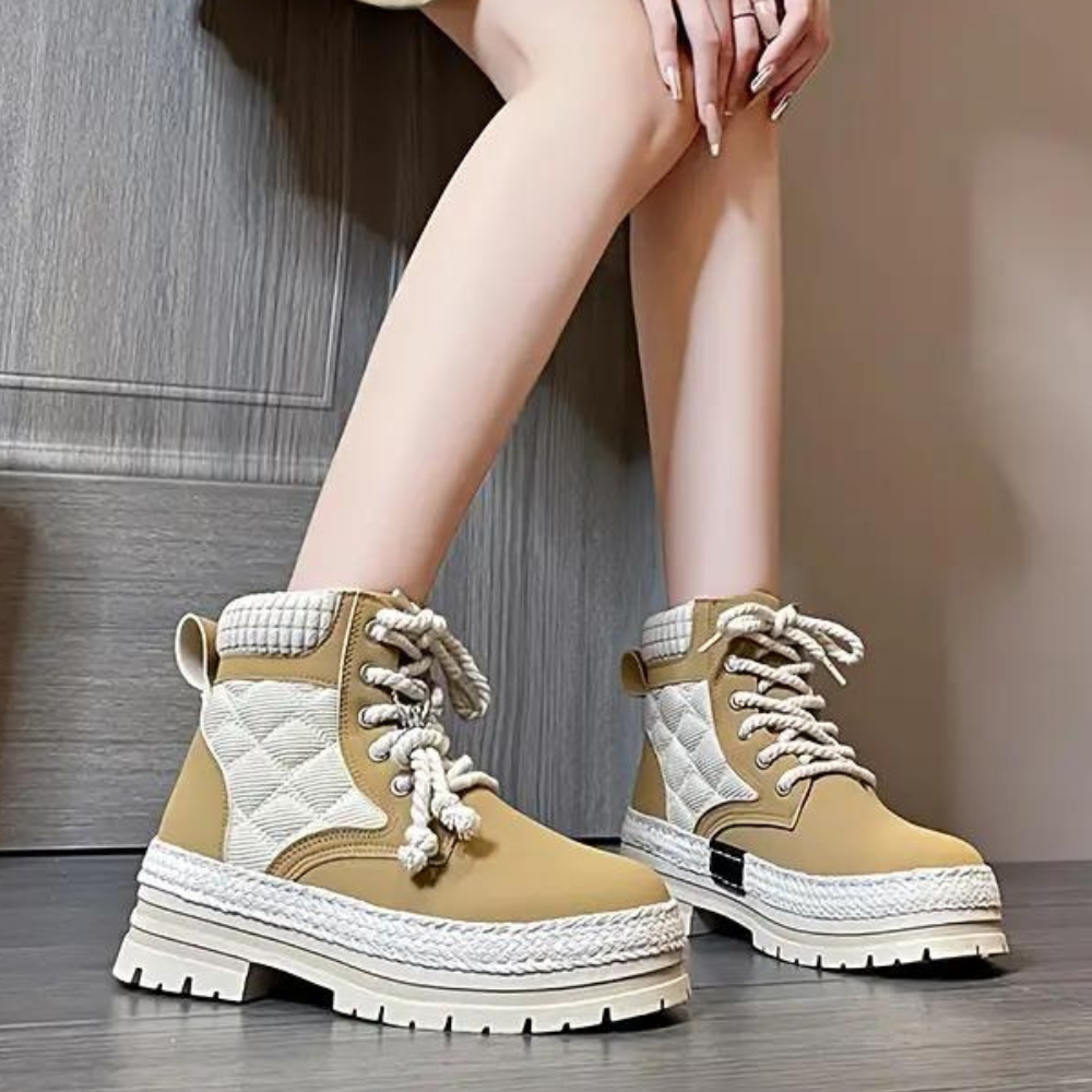 Luxurious and Cozy Women's Ankle Boots by Felisberta