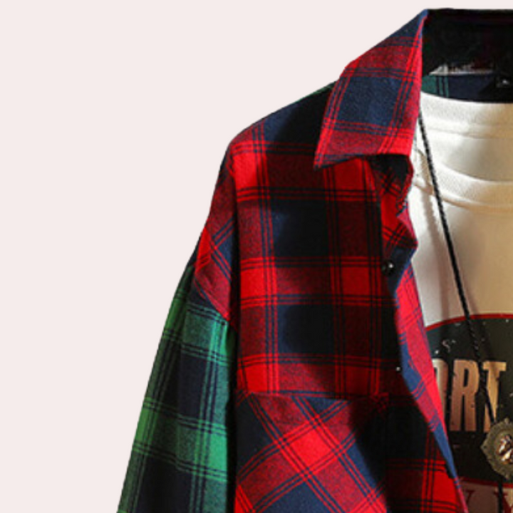 Trendy and Vibrant Checkered Shirt for Men