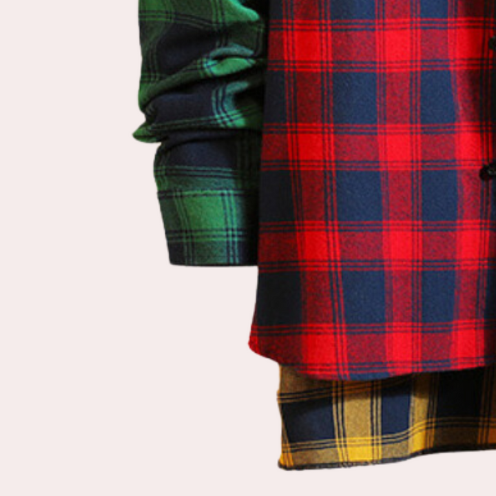 Trendy and Vibrant Checkered Shirt for Men
