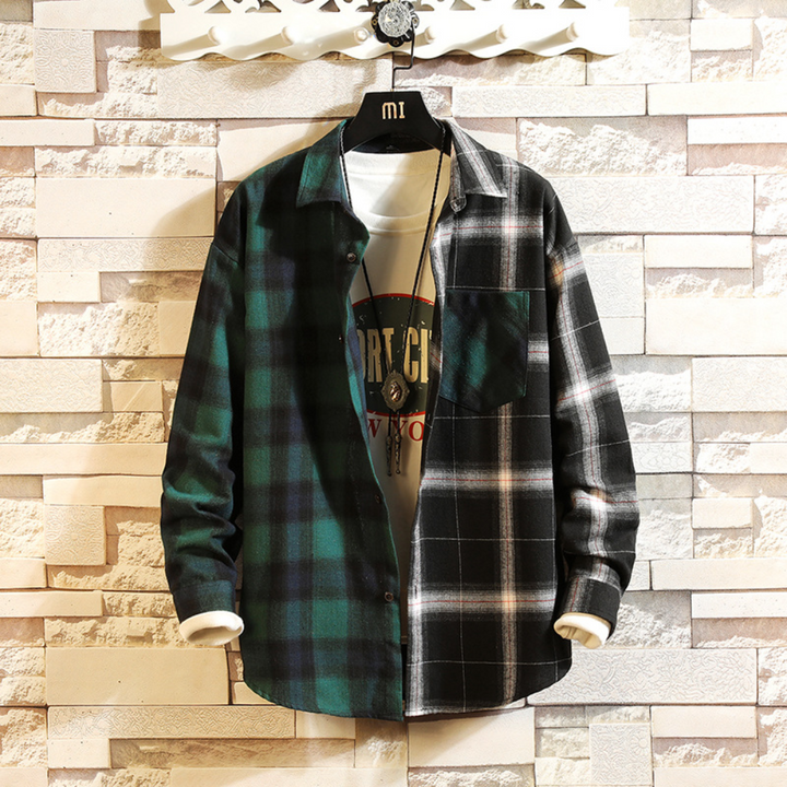 Trendy and Vibrant Checkered Shirt for Men