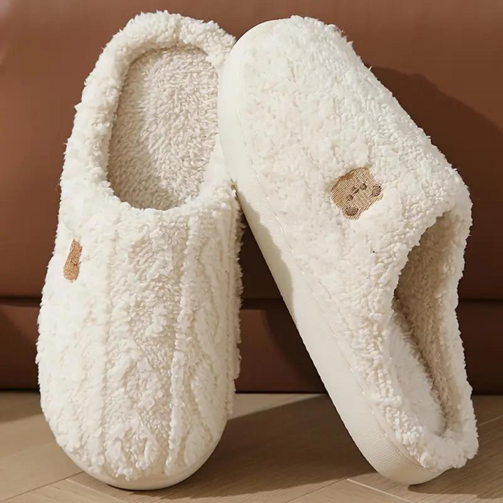 Plush Winter Slippers for Women with Luxuriously Soft Soles