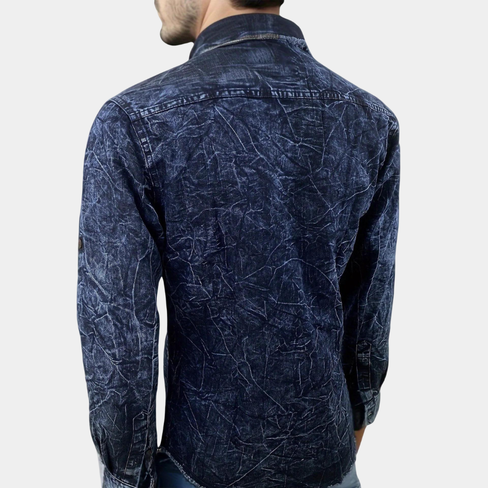 Classic Denim Shirt for the Contemporary Man