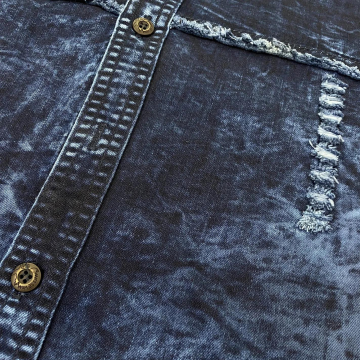 Classic Denim Shirt for the Contemporary Man