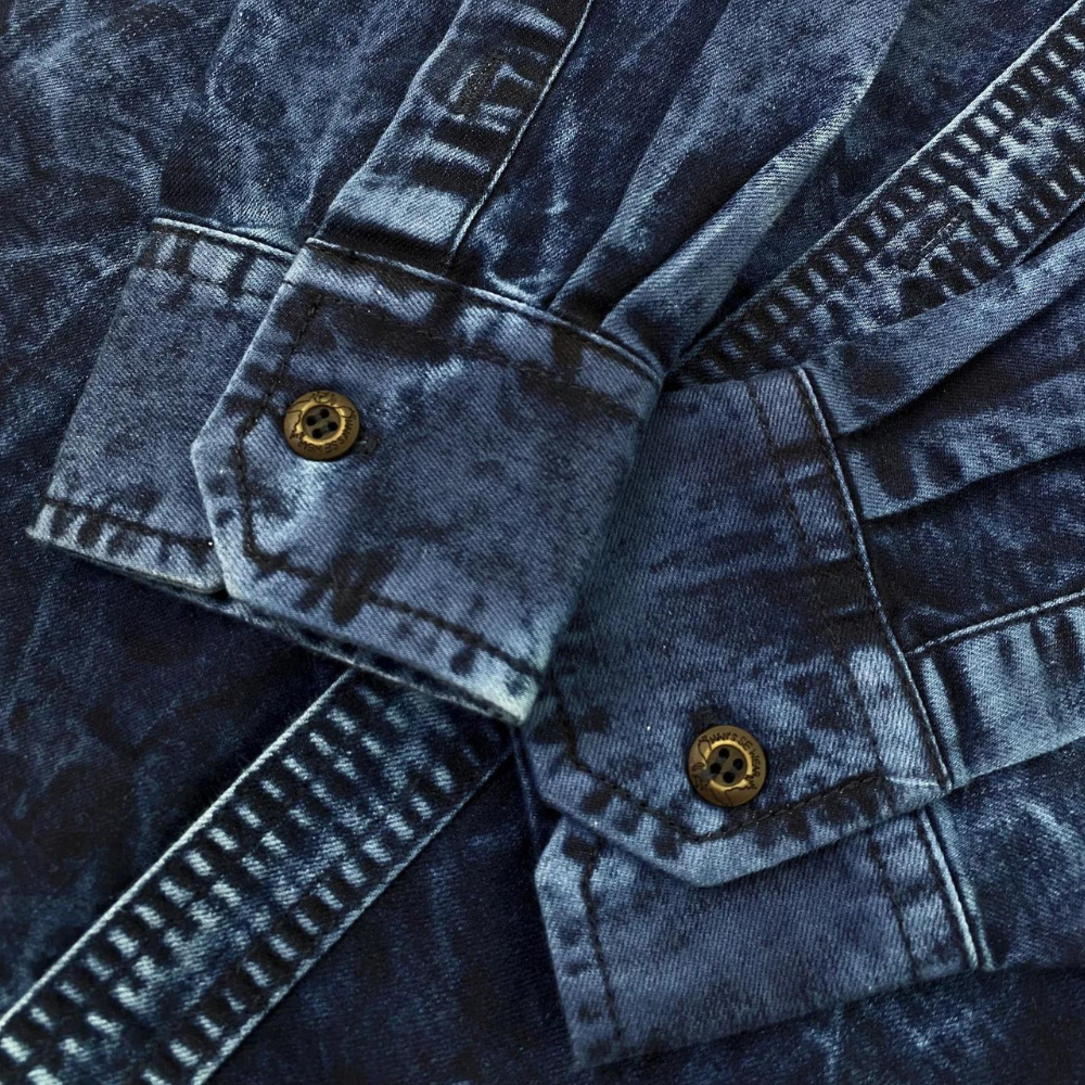 Classic Denim Shirt for the Contemporary Man