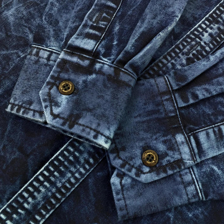 Classic Denim Shirt for the Contemporary Man