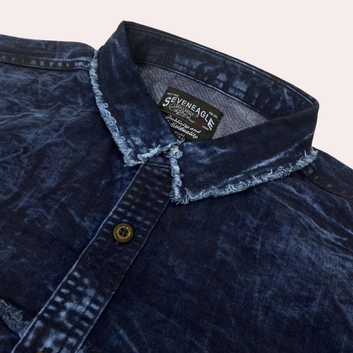 Classic Denim Shirt for the Contemporary Man