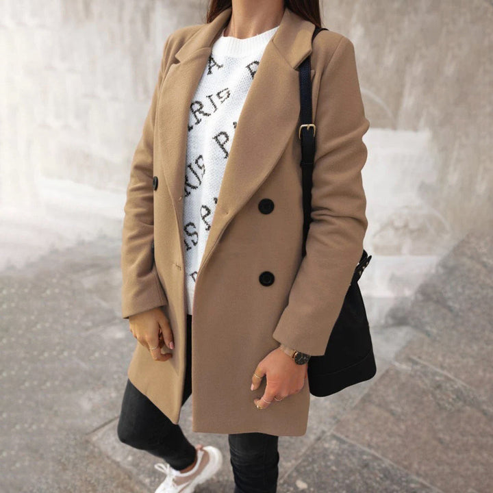 Chic Long Winter Coat for Effortless Elegance