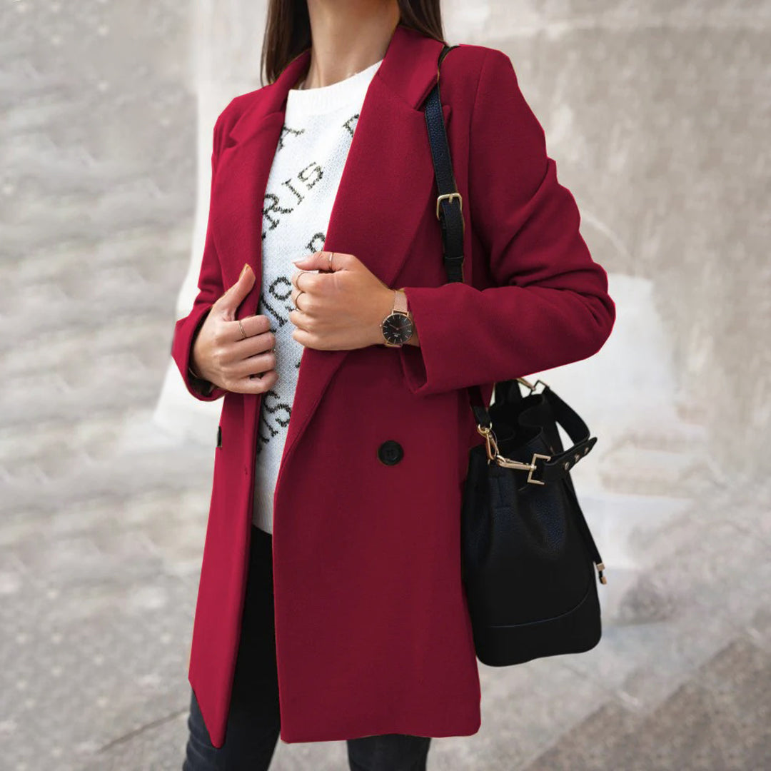 Chic Long Winter Coat for Effortless Elegance