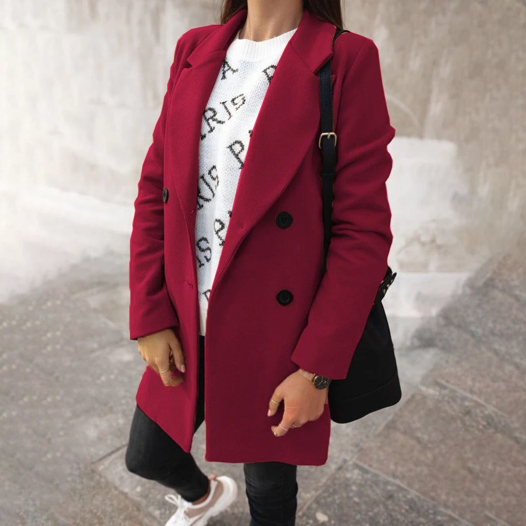 Chic Long Winter Coat for Effortless Elegance