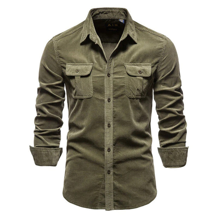 Men's Luxe Soft Corduroy Shirt