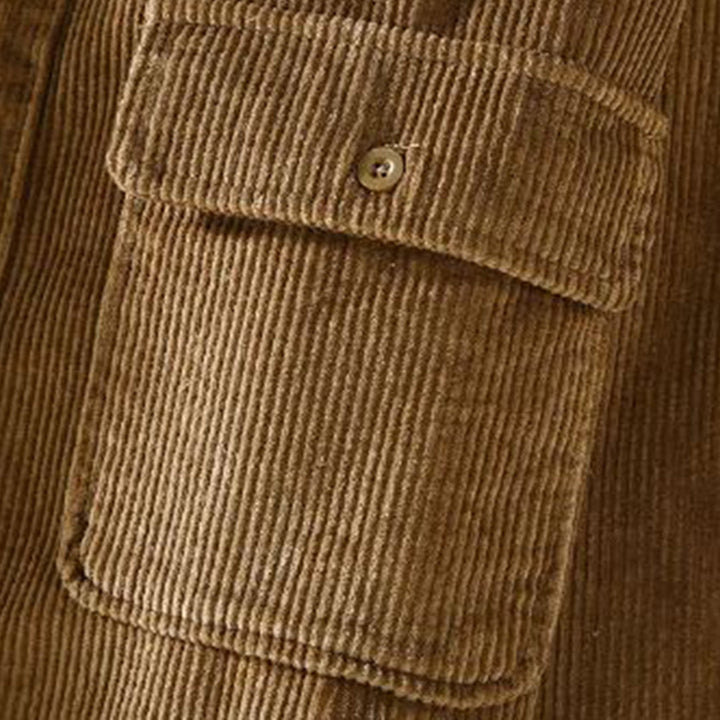 Chic Corduroy Winter Shirt Perfect for the Contemporary Gentleman