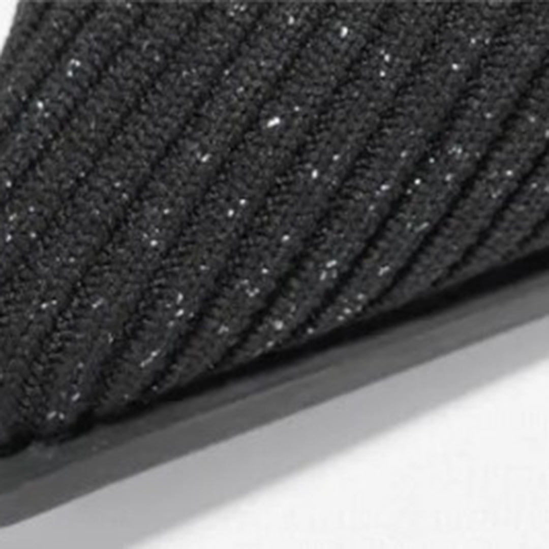 Chic Over-the-Knee Knit Boots with a Bold Chunky Heel
