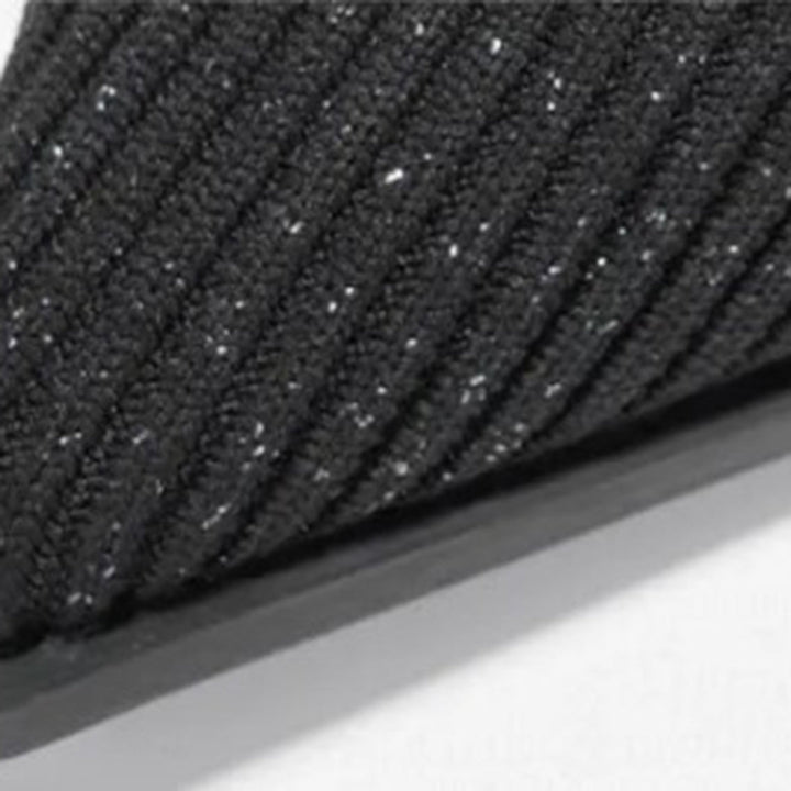 Chic Over-the-Knee Knit Boots with a Bold Chunky Heel