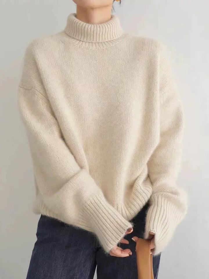 Elevate Your Style with the Women's Chic Turtleneck Sweater