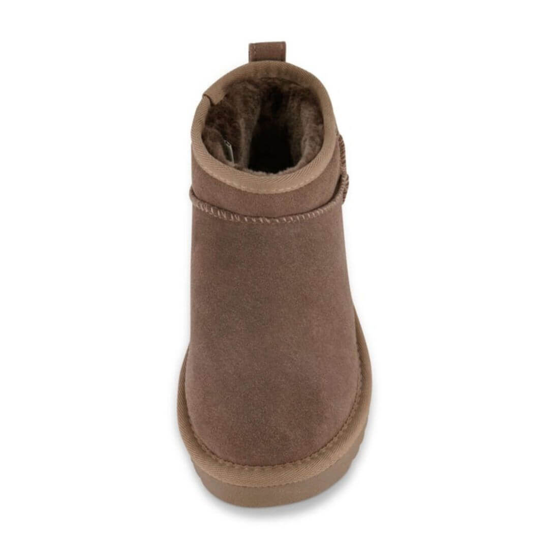 Luxurious and Cozy Boots with Plush Synthetic Fur