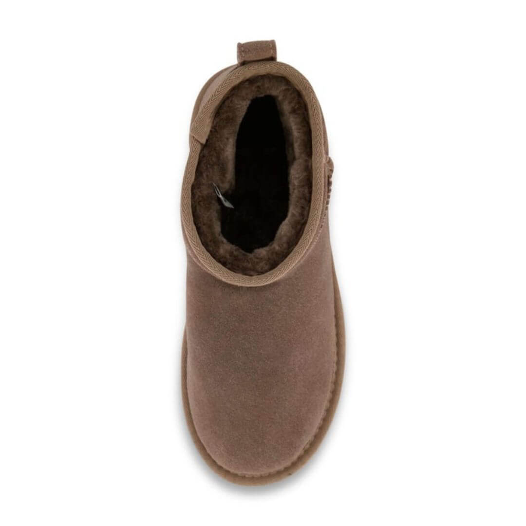 Luxurious and Cozy Boots with Plush Synthetic Fur