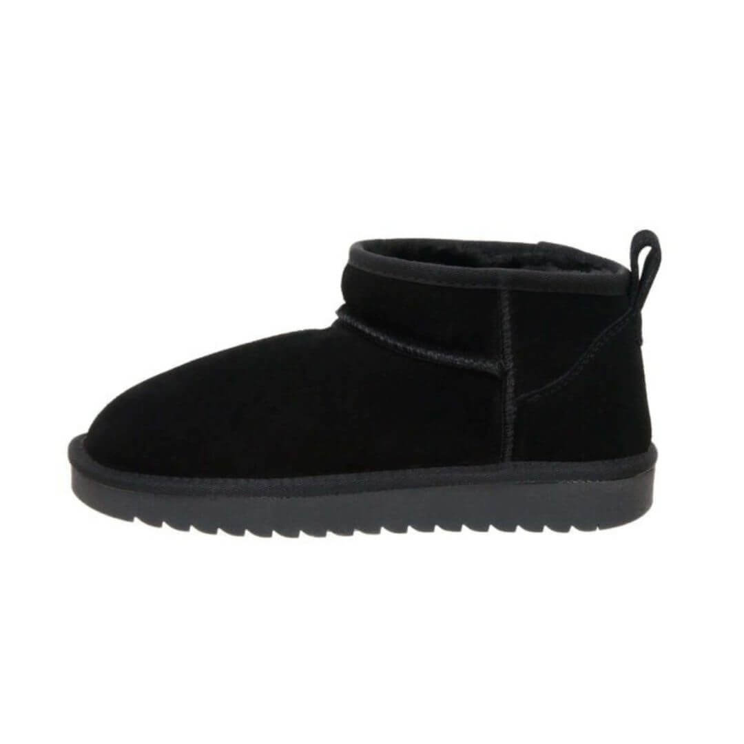 Luxurious and Cozy Boots with Plush Synthetic Fur