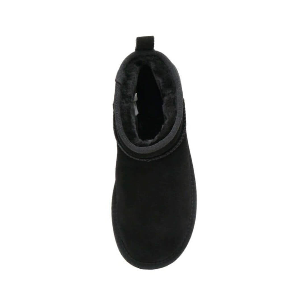 Luxurious and Cozy Boots with Plush Synthetic Fur