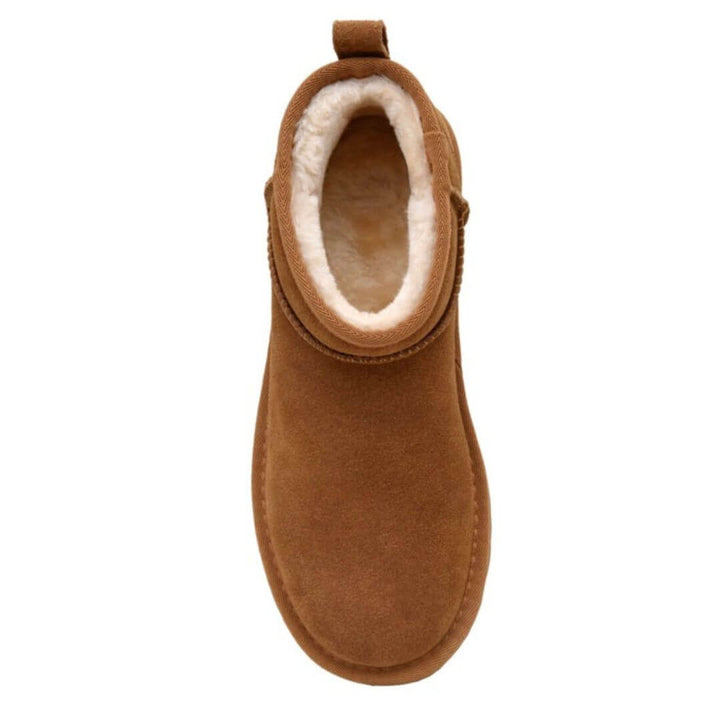 Luxurious and Cozy Boots with Plush Synthetic Fur