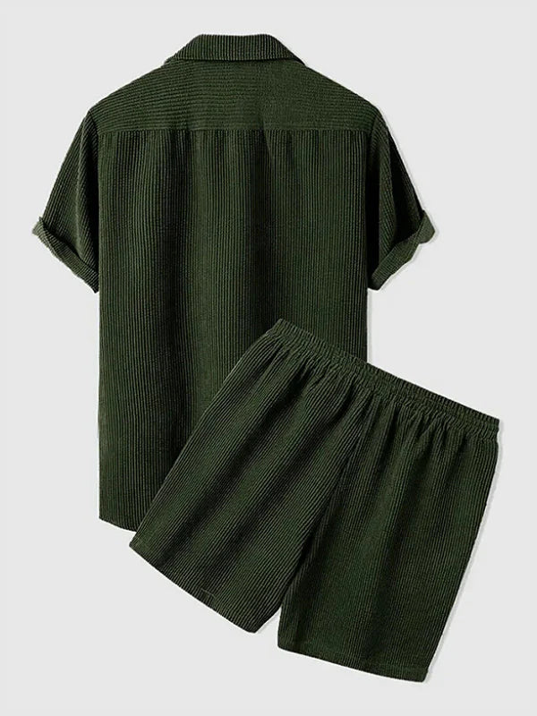 Stylish Corduroy Ensemble
