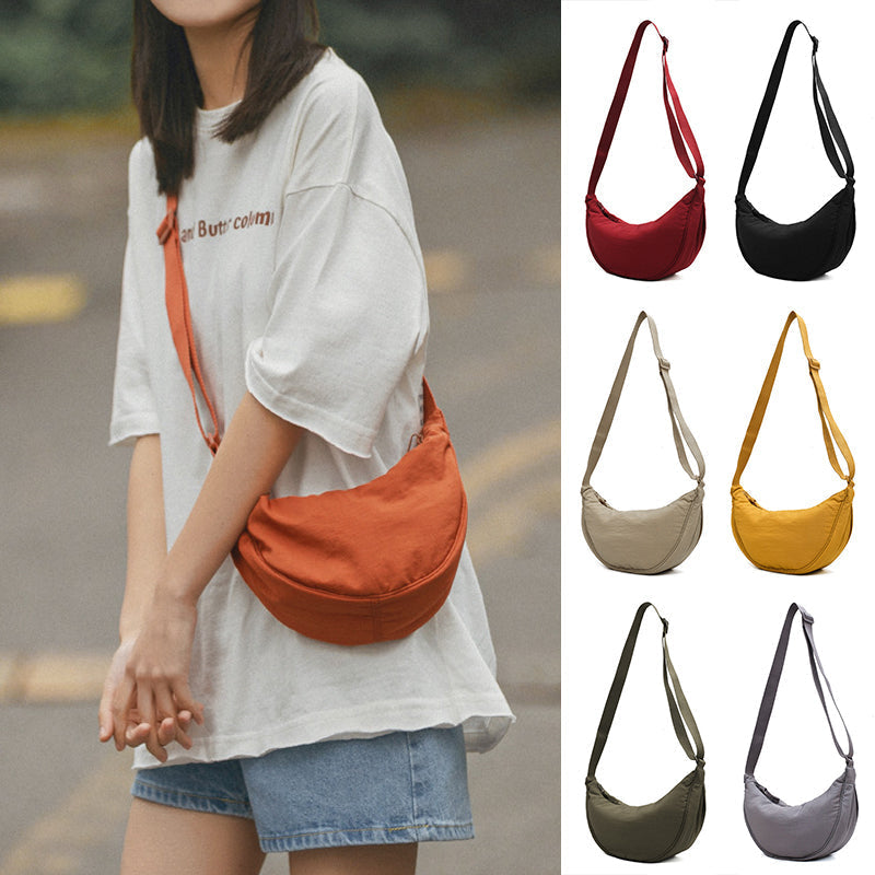 Chic Half Moon Crossbody Bag