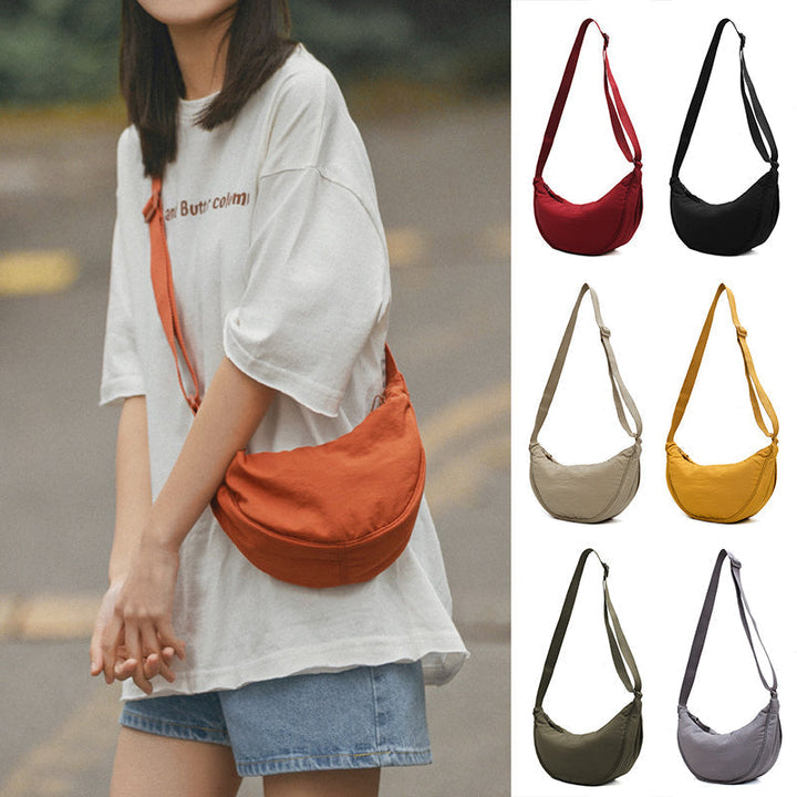 Chic Half Moon Crossbody Bag