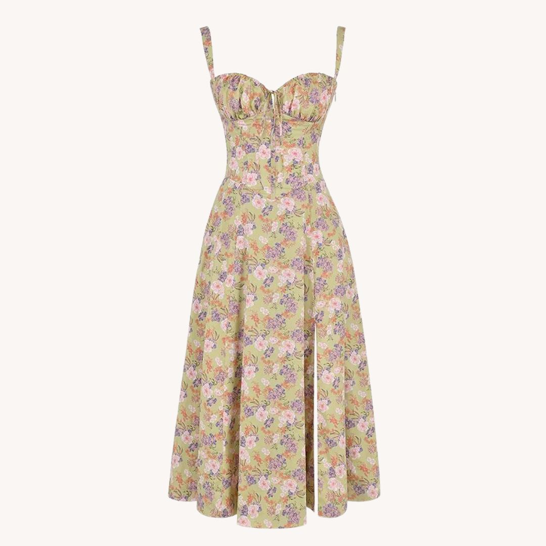 Gorgeous Floral Bustier Dress for a Stunning Look