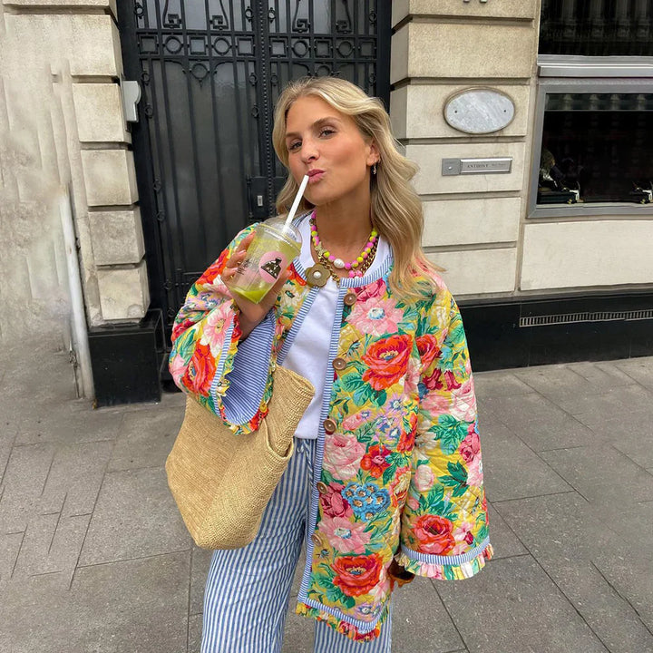 Blossom Luxe Quilted Jacket
