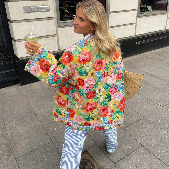 Blossom Luxe Quilted Jacket