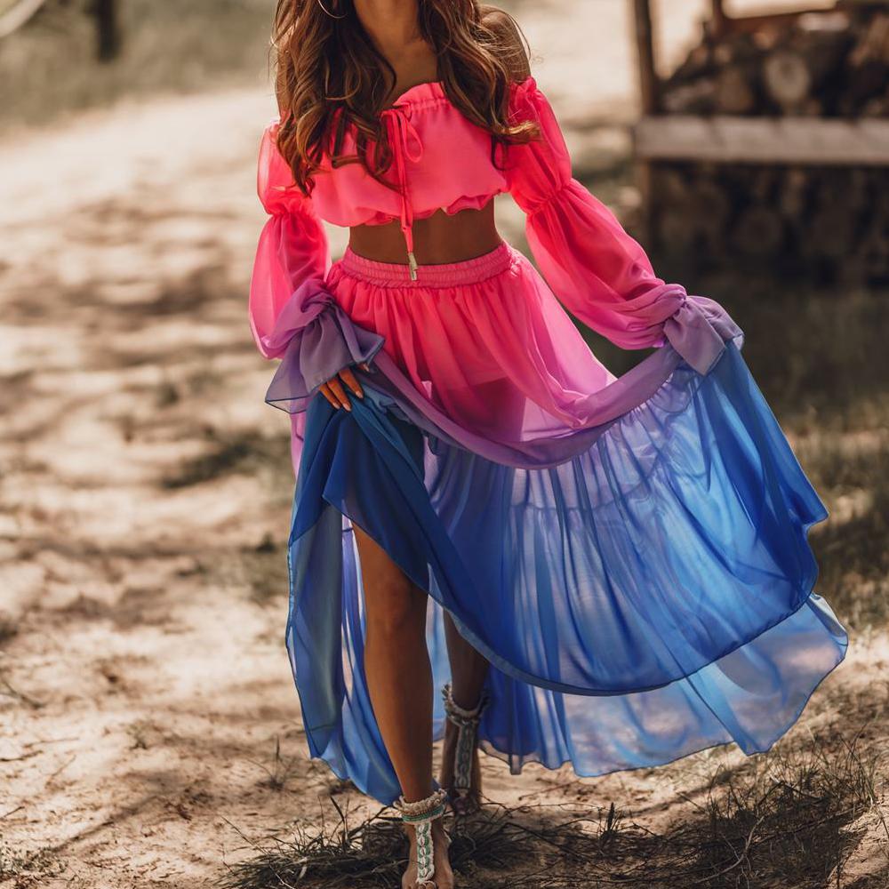 Chic Runaway Two-Piece Ensemble