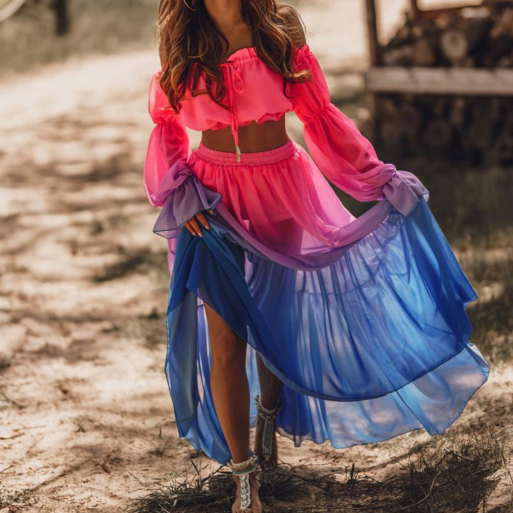 Chic Runaway Two-Piece Ensemble