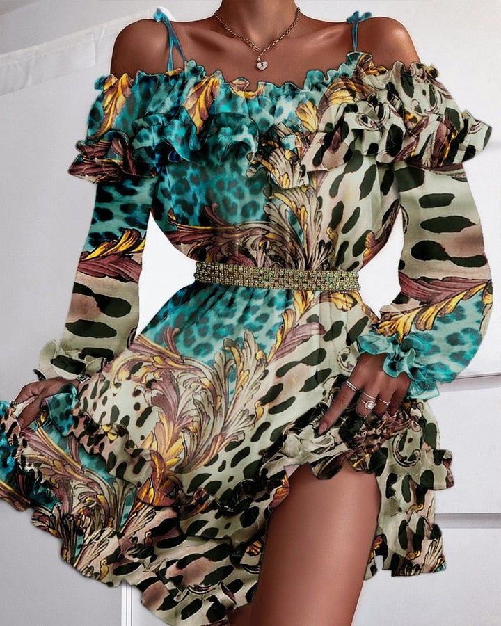 Stylish Leopard Print Mini Dress for a Trendy Look