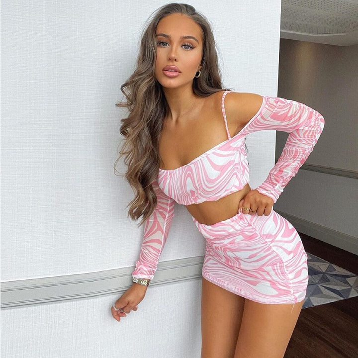 Alluring Two-Piece Ensemble