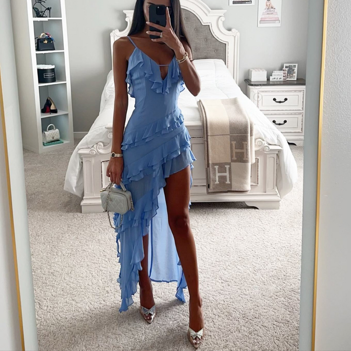 Stylish Chiffon Midi Dress for Effortless Elegance