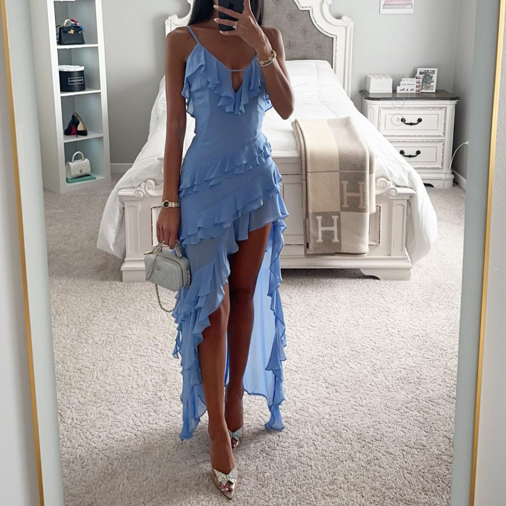 Stylish Chiffon Midi Dress for Effortless Elegance