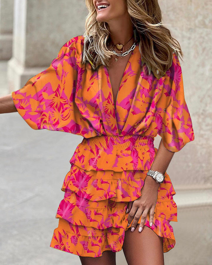 Enchanting Floral Summer Dress for Alluring Days