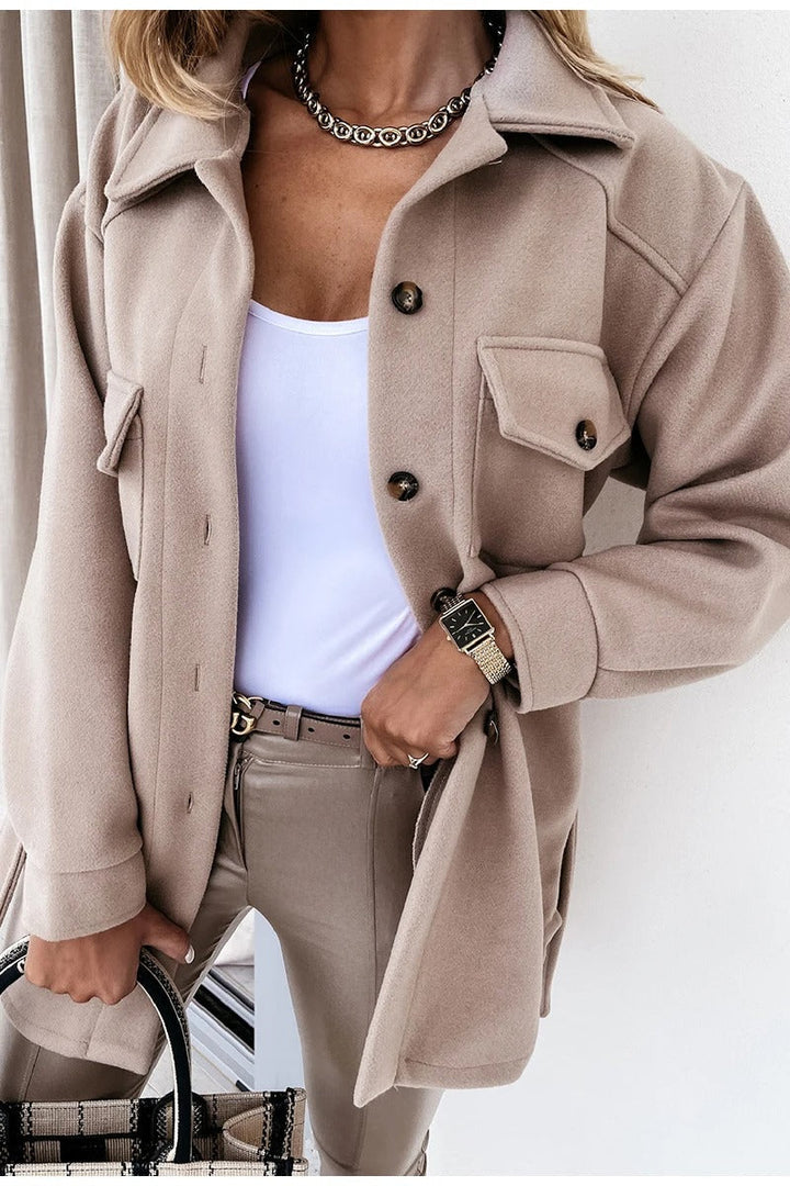 Luxuriously Thick Wool Jacket for Ultimate Warmth