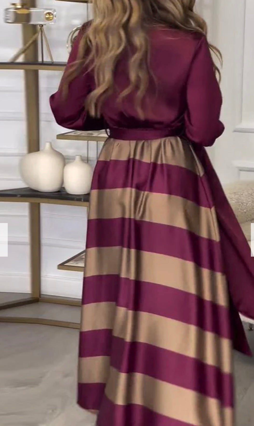 Silk Dress - Two-Piece Ensemble