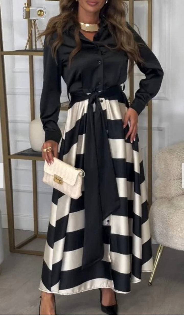 Silk Dress - Two-Piece Ensemble