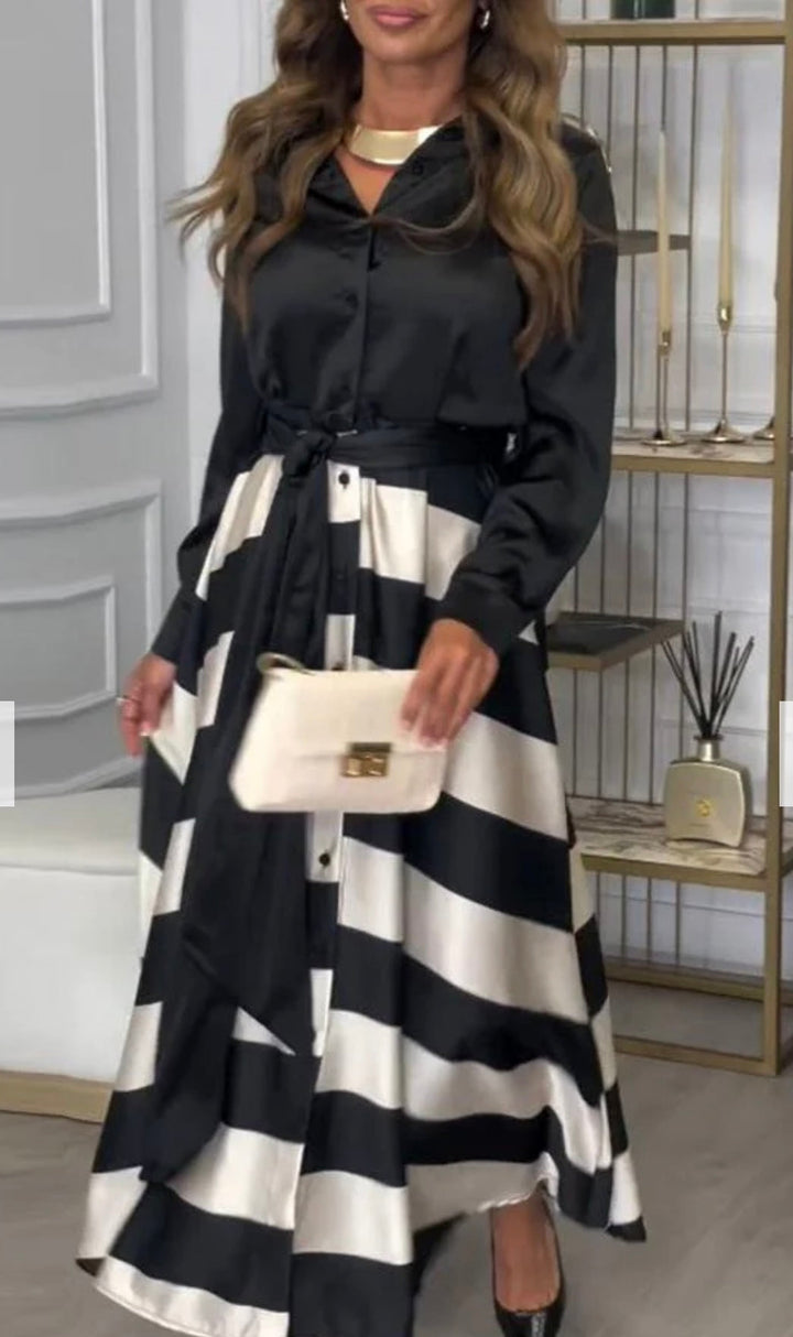 Silk Dress - Two-Piece Ensemble