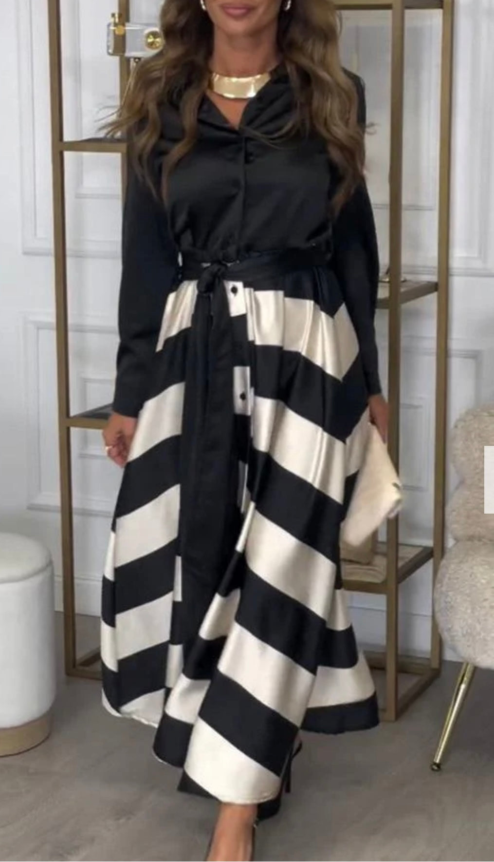 Silk Dress - Two-Piece Ensemble